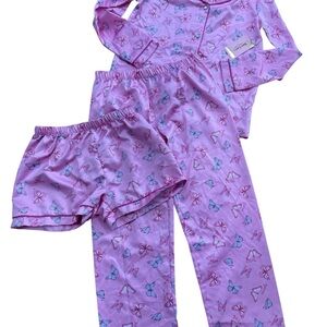 Pink Butterfly Kids Pajamas